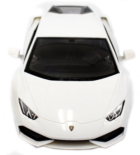 Playworld 1:24 Scale Lamborgini Aventador SVJ Electric Sport Racing Hobby Toy Car (Orange)