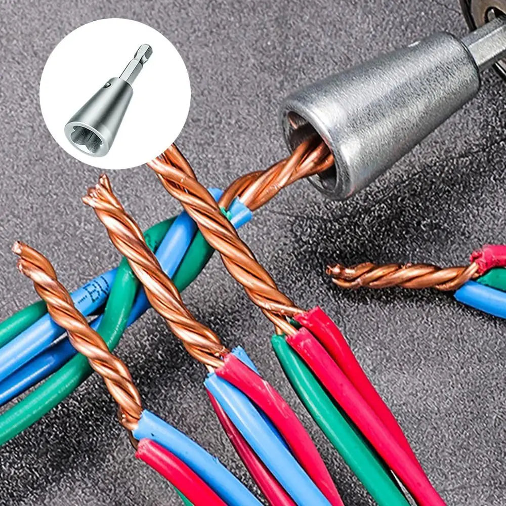 1PC Wire Twisting Tools Quickly Twister Electrician Artifact for Power Drill Drivers Twisted Connector Cable Device Multi-Tool