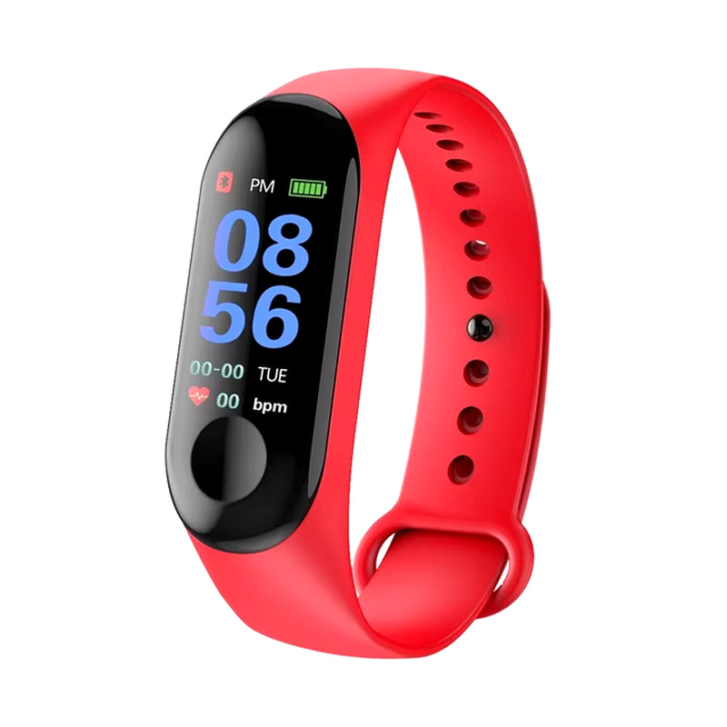 Wristwatch Fitness M3 Color Screen Smart Sport Bracelet Activity Running Tracker Heart Rate for Children Men Women Watch Hours