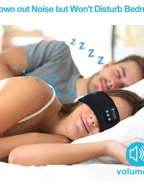 Load image into Gallery viewer, Fone Bluetooth Earphones Sports Sleeping Headband Elastic Wireless Headphones Music Eye Mask Wireless Bluetooth Headset Headband
