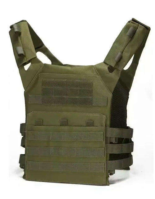 Load image into Gallery viewer, Nylon Tactical Vest Body Armor Hunting Carrier Airsoft Accessories Combat MOLLE Camo Vest
