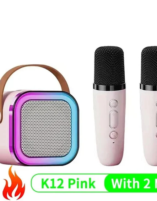 Load image into Gallery viewer, K12 Professional Singing Bluetooth Speaker Columnspeaker High-End Ktv Karaoke Microphone Bluetooth Audio Wireless Mic
