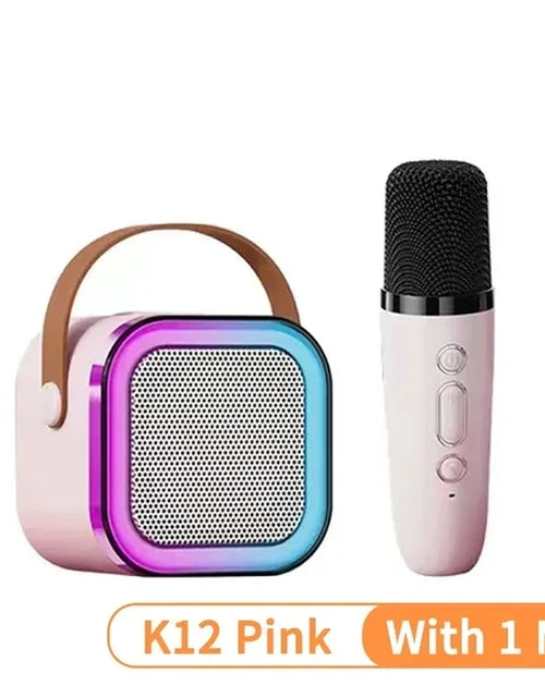 Load image into Gallery viewer, K12 Professional Singing Bluetooth Speaker Columnspeaker High-End Ktv Karaoke Microphone Bluetooth Audio Wireless Mic
