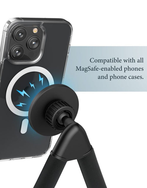 Load image into Gallery viewer, Neck Pillow for Travel Memory Foam W/ Magnetic Magsafe Phone Holder for Iphone
