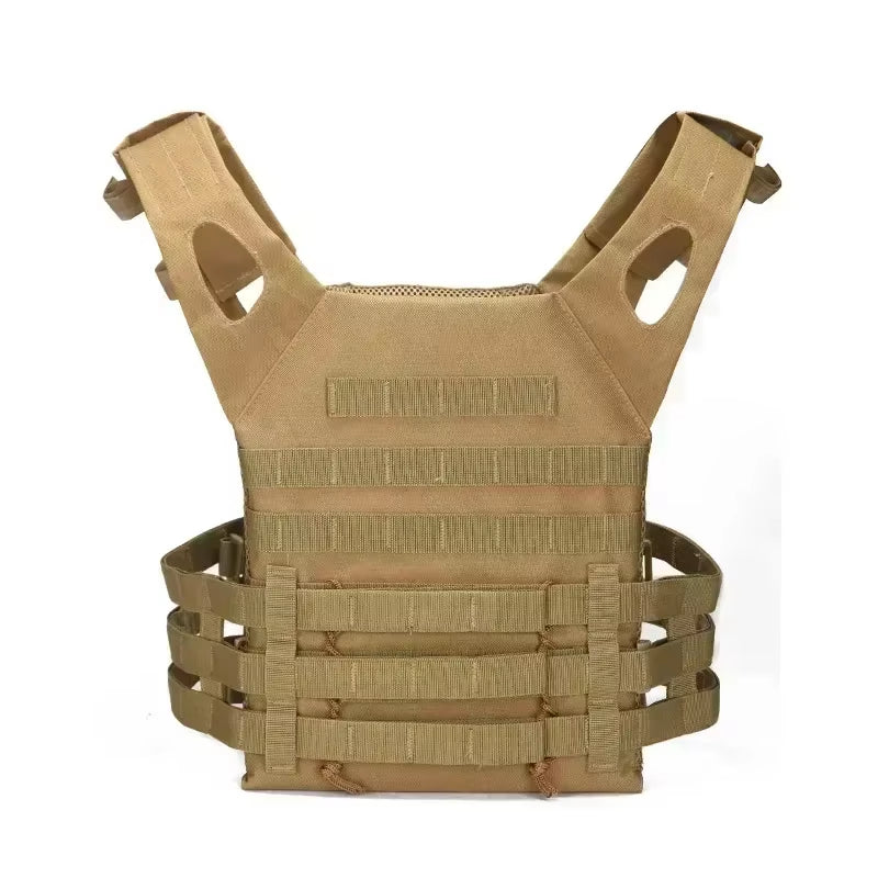 Nylon Tactical Vest Body Armor Hunting Carrier Airsoft Accessories Combat MOLLE Camo Vest