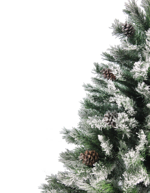 Load image into Gallery viewer, 6&#39; Medium Flocked Angel Pine Artificial Christmas Tree - Unlit
