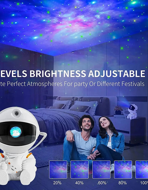 Load image into Gallery viewer, Astronaut Galaxy Projector Star Projector Galaxy Night Light Space Buddy Projector with Nebula Remote Control for Bedroom Home
