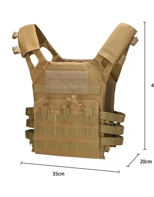 Load image into Gallery viewer, Nylon Tactical Vest Body Armor Hunting Carrier Airsoft Accessories Combat MOLLE Camo Vest
