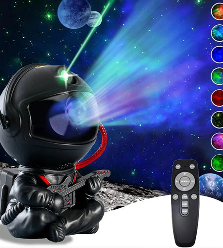 Astronaut Galaxy Projector Star Projector Galaxy Night Light Space Buddy Projector with Nebula Remote Control for Bedroom Home