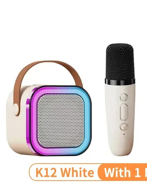 Load image into Gallery viewer, K12 Professional Singing Bluetooth Speaker Columnspeaker High-End Ktv Karaoke Microphone Bluetooth Audio Wireless Mic
